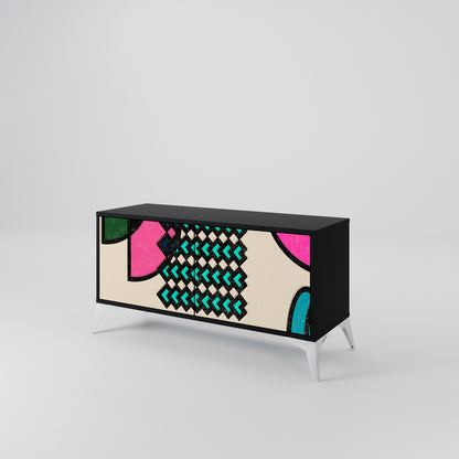 GEOMETRIC RHAPSODY Mobile TV Compatto a 2 Ante