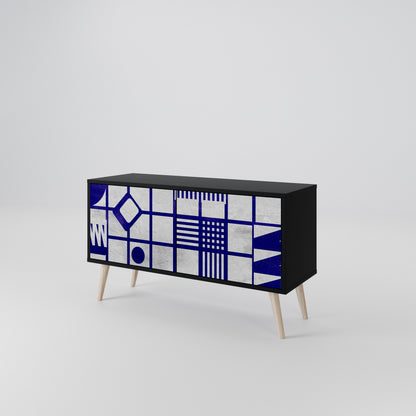 THE RIGHT PLACES Compact 2-Door TV Cabinet