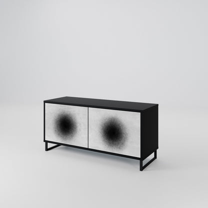 BLACK HOLE Mobile TV Compatto a 2 Ante