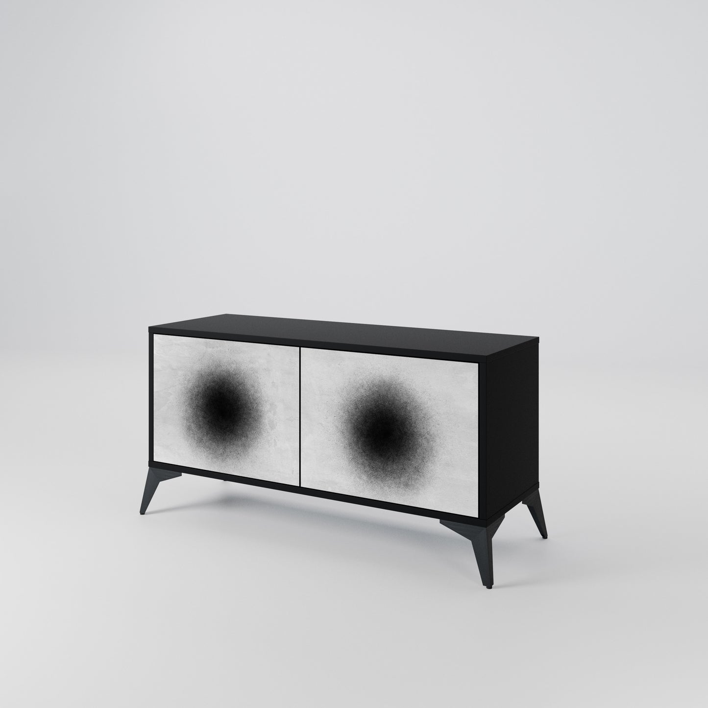 BLACK HOLE Mobile TV Compatto a 2 Ante