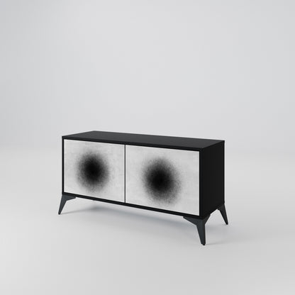 BLACK HOLE Mobile TV Compatto a 2 Ante