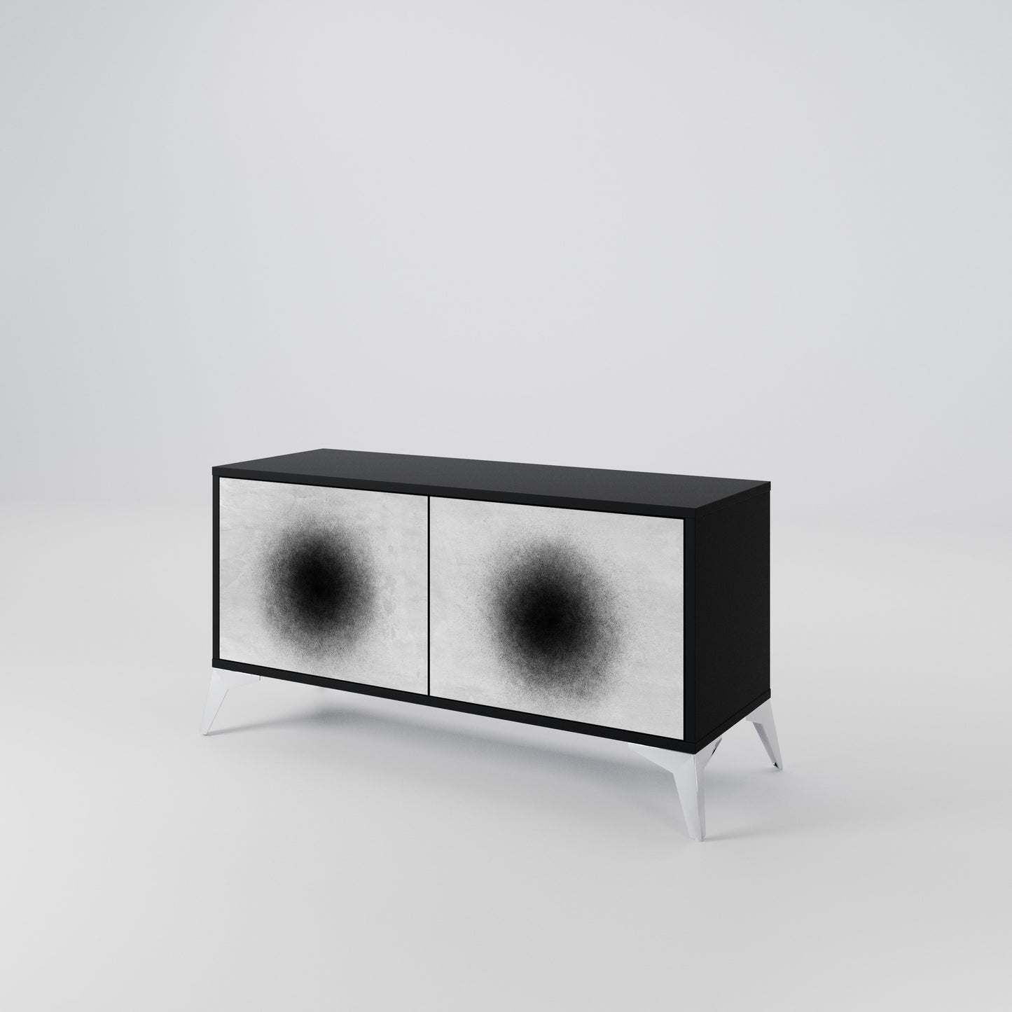 BLACK HOLE Mobile TV Compatto a 2 Ante