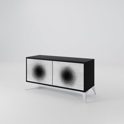 BLACK HOLE Mobile TV Compatto a 2 Ante