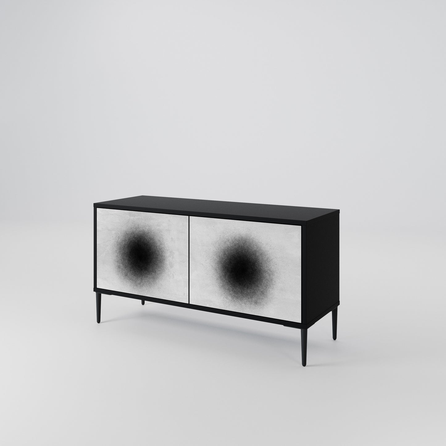 BLACK HOLE Mobile TV Compatto a 2 Ante