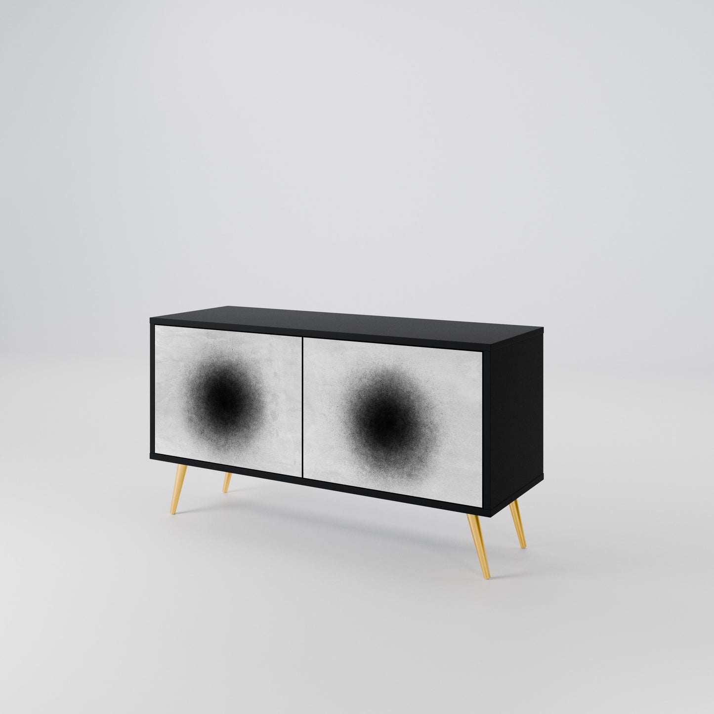 BLACK HOLE Mobile TV Compatto a 2 Ante