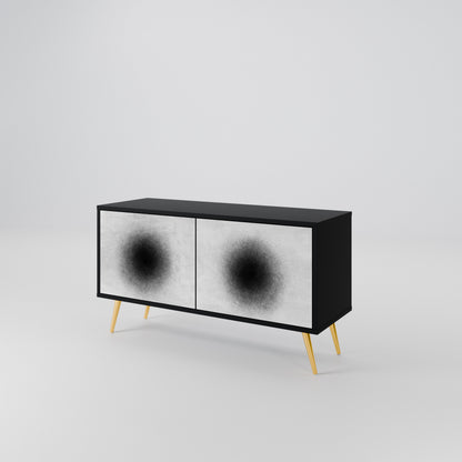BLACK HOLE Mobile TV Compatto a 2 Ante