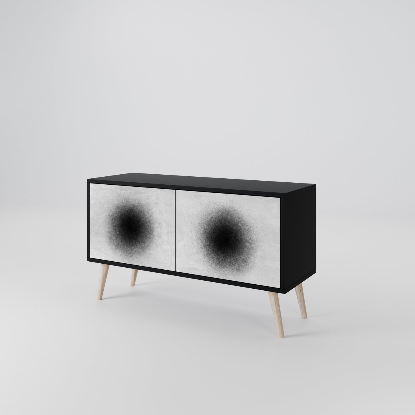 BLACK HOLE Mobile TV Compatto a 2 Ante