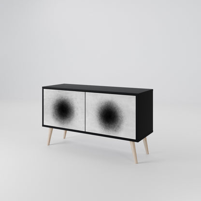 BLACK HOLE Mobile TV Compatto a 2 Ante
