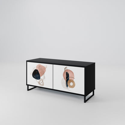 COLORFUL SHAPES Mobile TV Compatto a 2 Ante