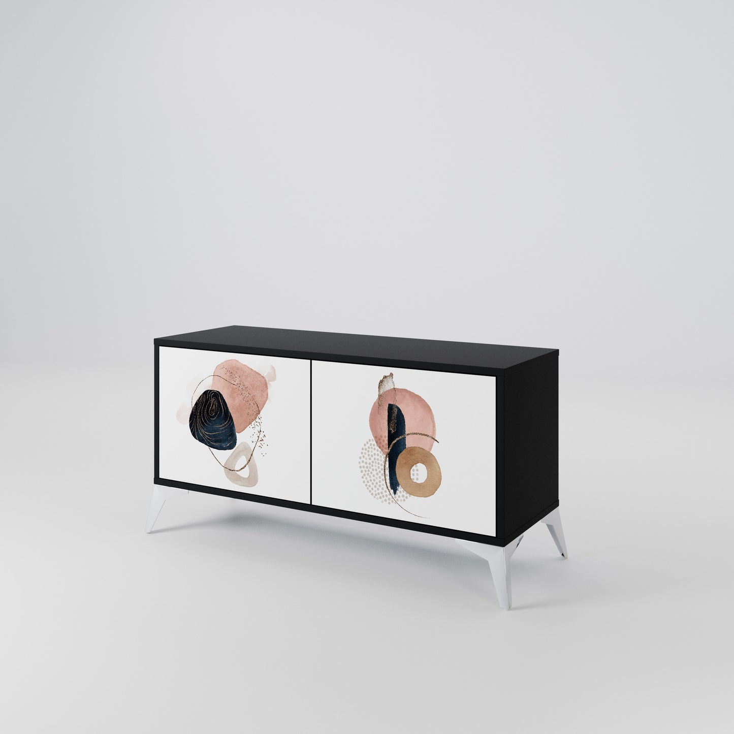 COLORFUL SHAPES Mobile TV Compatto a 2 Ante