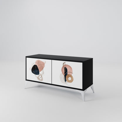 COLORFUL SHAPES Mobile TV Compatto a 2 Ante