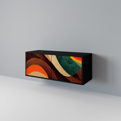 COLORFUL STRANDS Mobile TV Compatto a 2 Ante