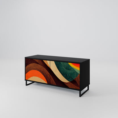 COLORFUL STRANDS Mobile TV Compatto a 2 Ante