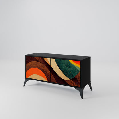 COLORFUL STRANDS Mobile TV Compatto a 2 Ante