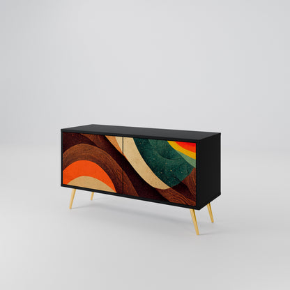 COLORFUL STRANDS Mobile TV Compatto a 2 Ante