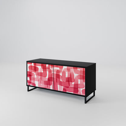 KALEIDOSCOPIC CUBISM Mobile TV Compatto a 2 Ante