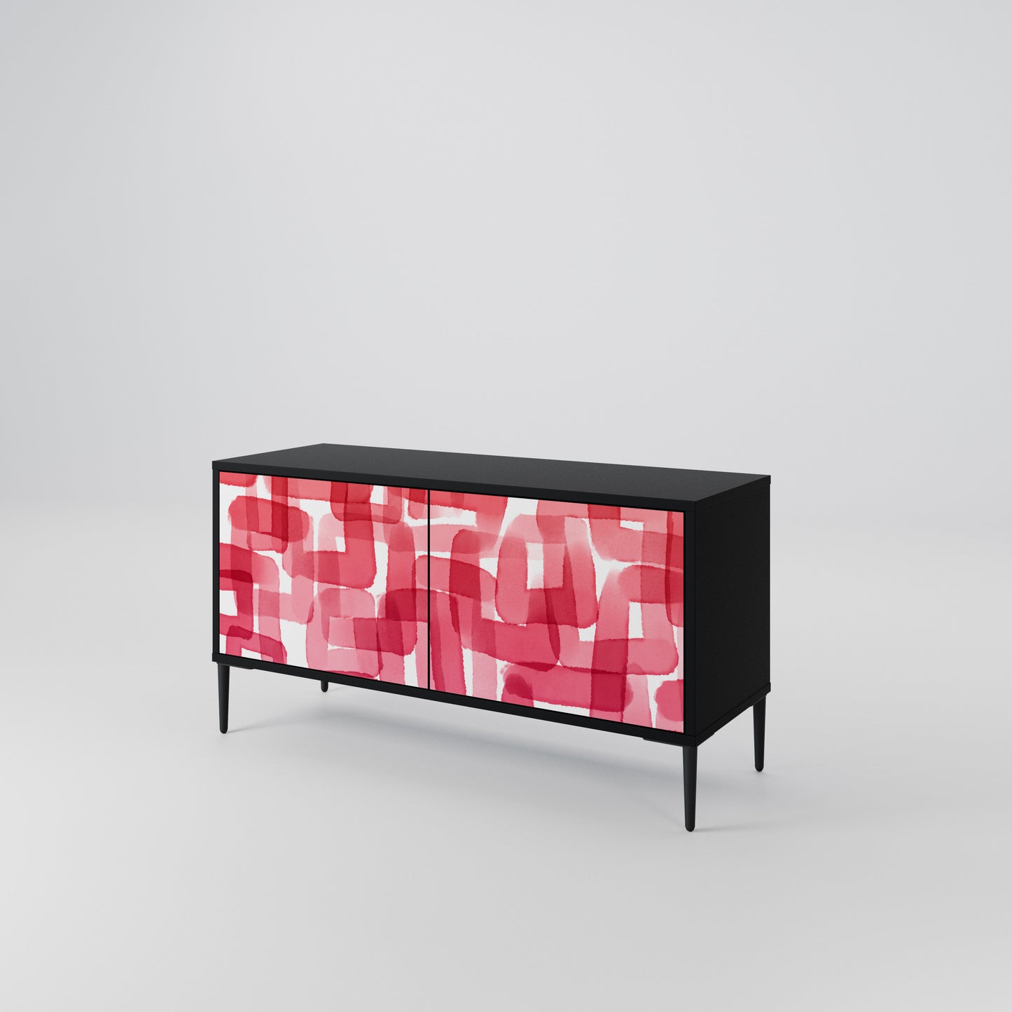 KALEIDOSCOPIC CUBISM Mobile TV Compatto a 2 Ante