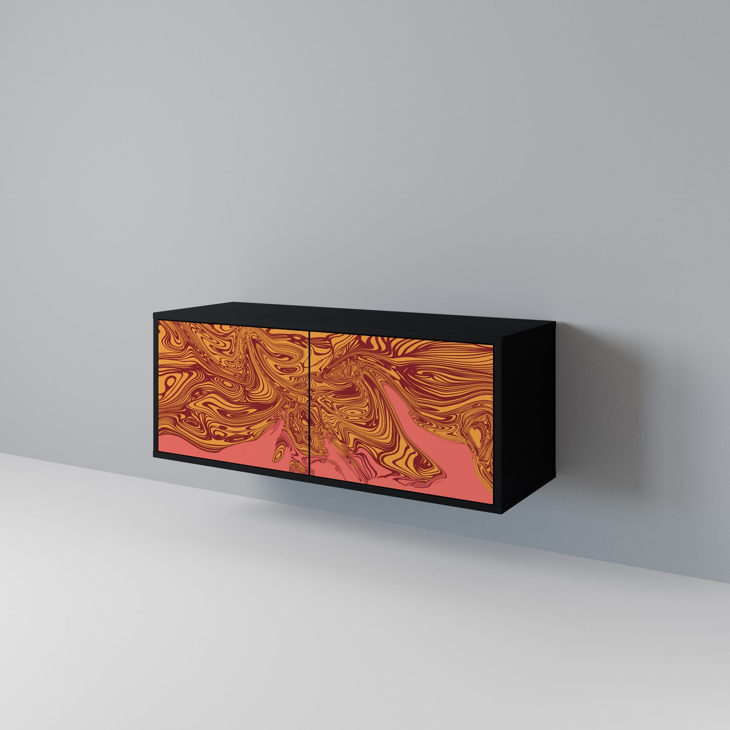 FLOATING THOUGHTS Mobile TV Compatto a 2 Ante