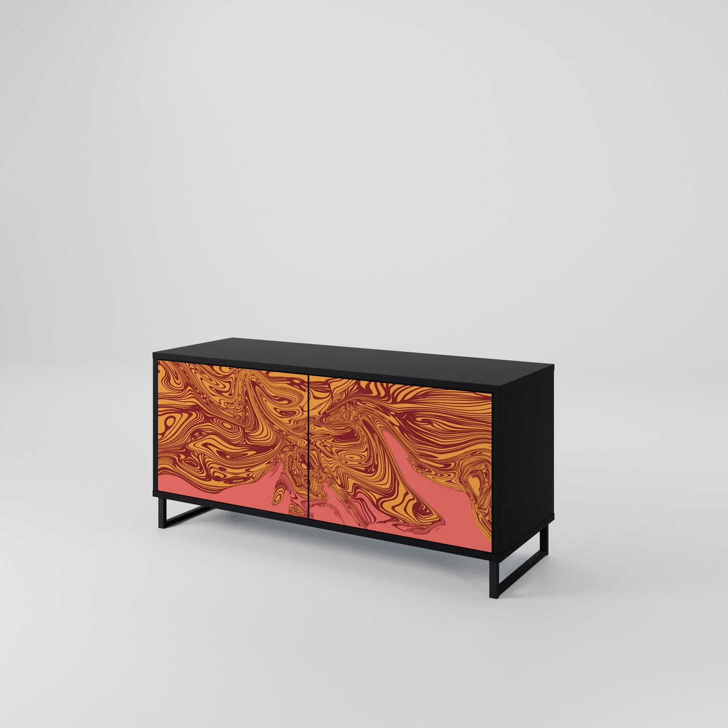 FLOATING THOUGHTS Mobile TV Compatto a 2 Ante