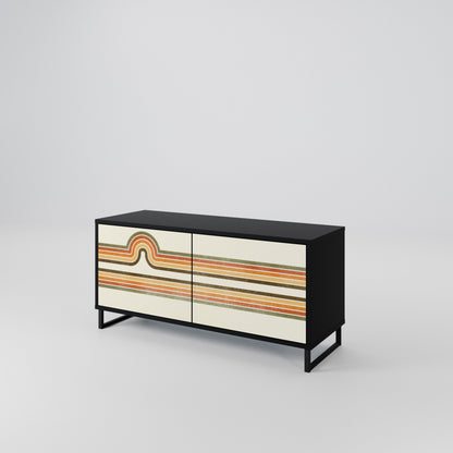 EXCEPTIONAL STREAM Mobile TV Compatto a 2 Ante