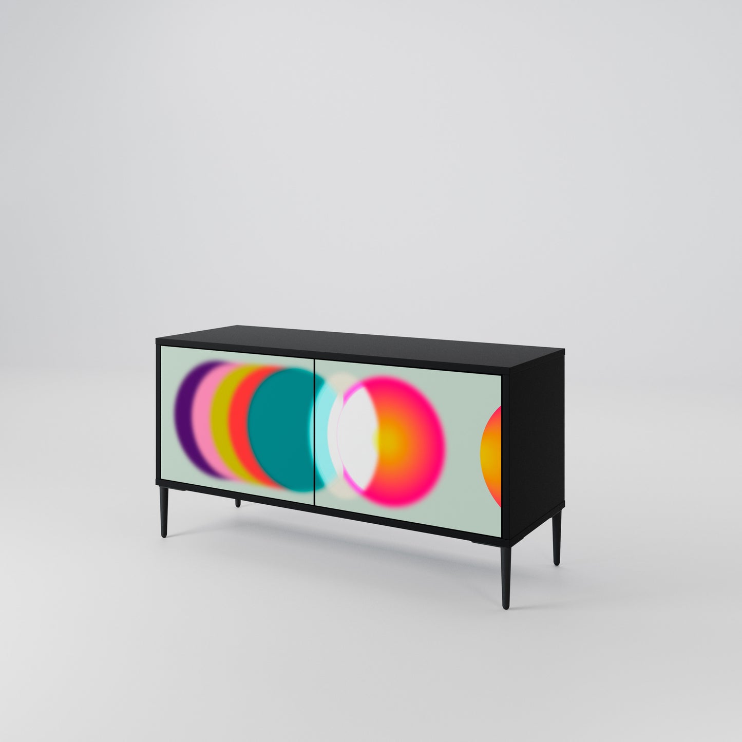 SYMPHONY OF COLORS Compact 2-Door TV Cabinet