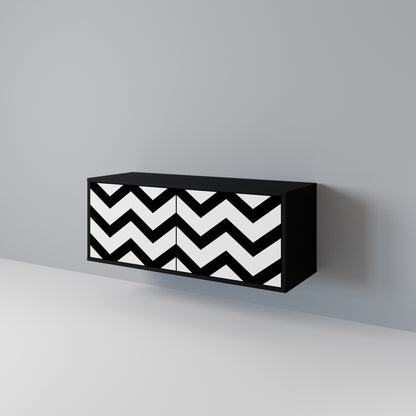 CLASSIC ZIG ZAG Mobile TV Compatto a 2 Ante