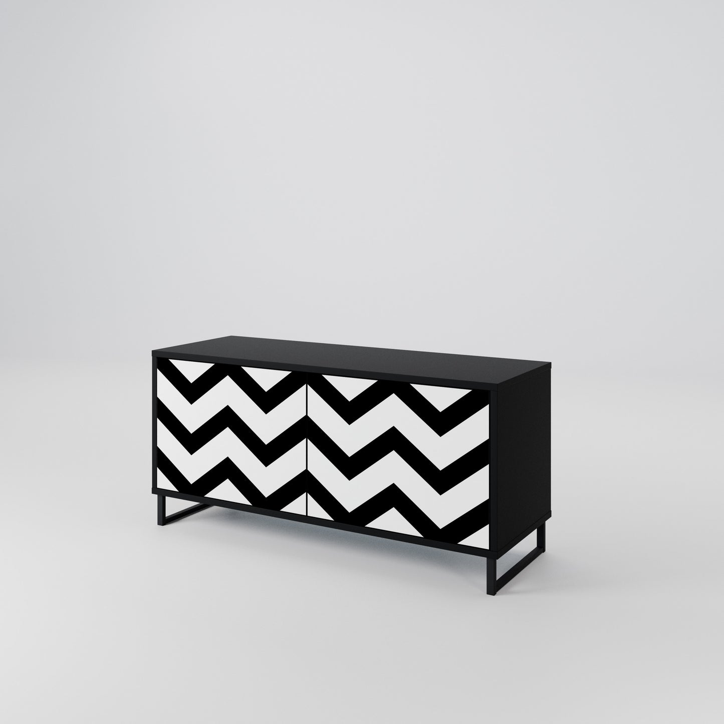 CLASSIC ZIG ZAG Mobile TV Compatto a 2 Ante