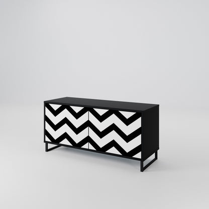 CLASSIC ZIG ZAG Mobile TV Compatto a 2 Ante