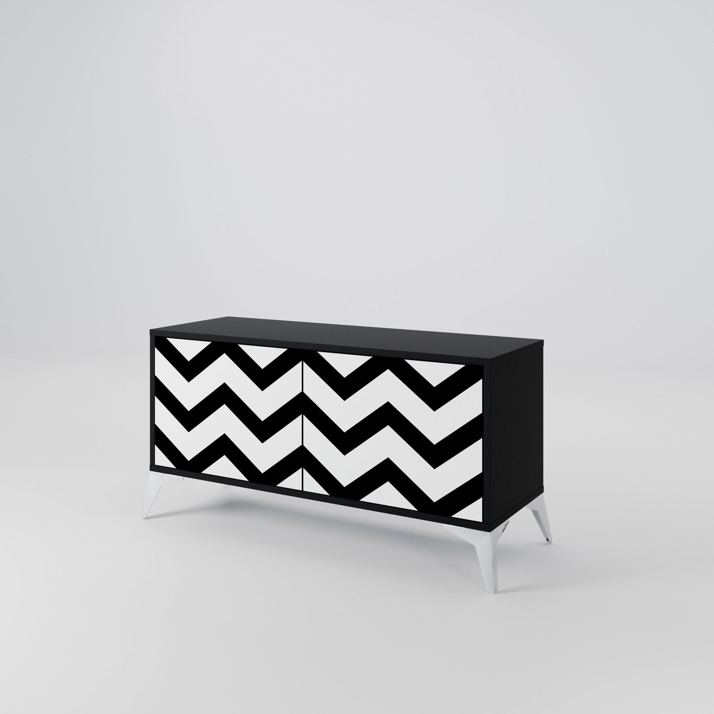 CLASSIC ZIG ZAG Mobile TV Compatto a 2 Ante