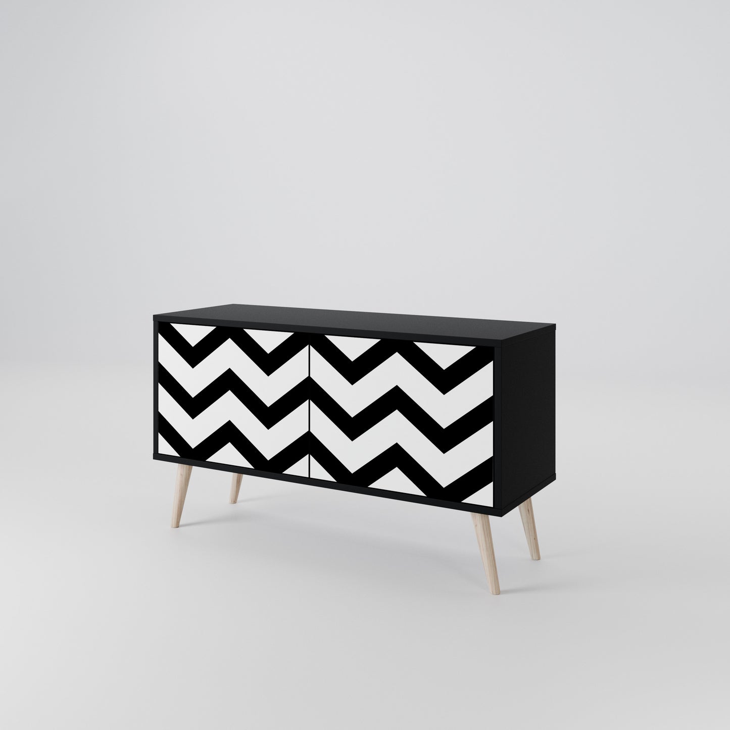 CLASSIC ZIG ZAG Mobile TV Compatto a 2 Ante