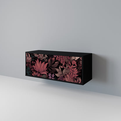 FLORAL WHISPER Mobile TV Compatto a 2 Ante