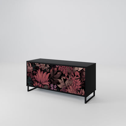FLORAL WHISPER Mobile TV Compatto a 2 Ante