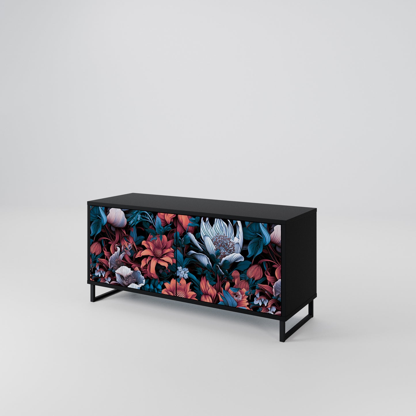 ETHEREAL BLOSSOMS Mobile TV Compatto a 2 Ante