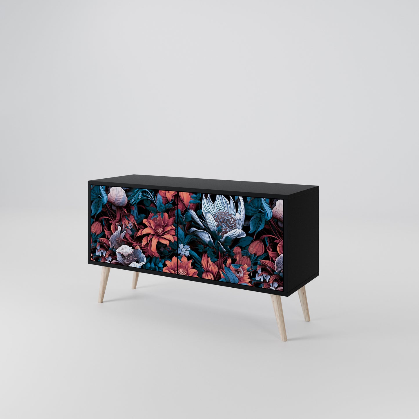 ETHEREAL BLOSSOMS Mobile TV Compatto a 2 Ante