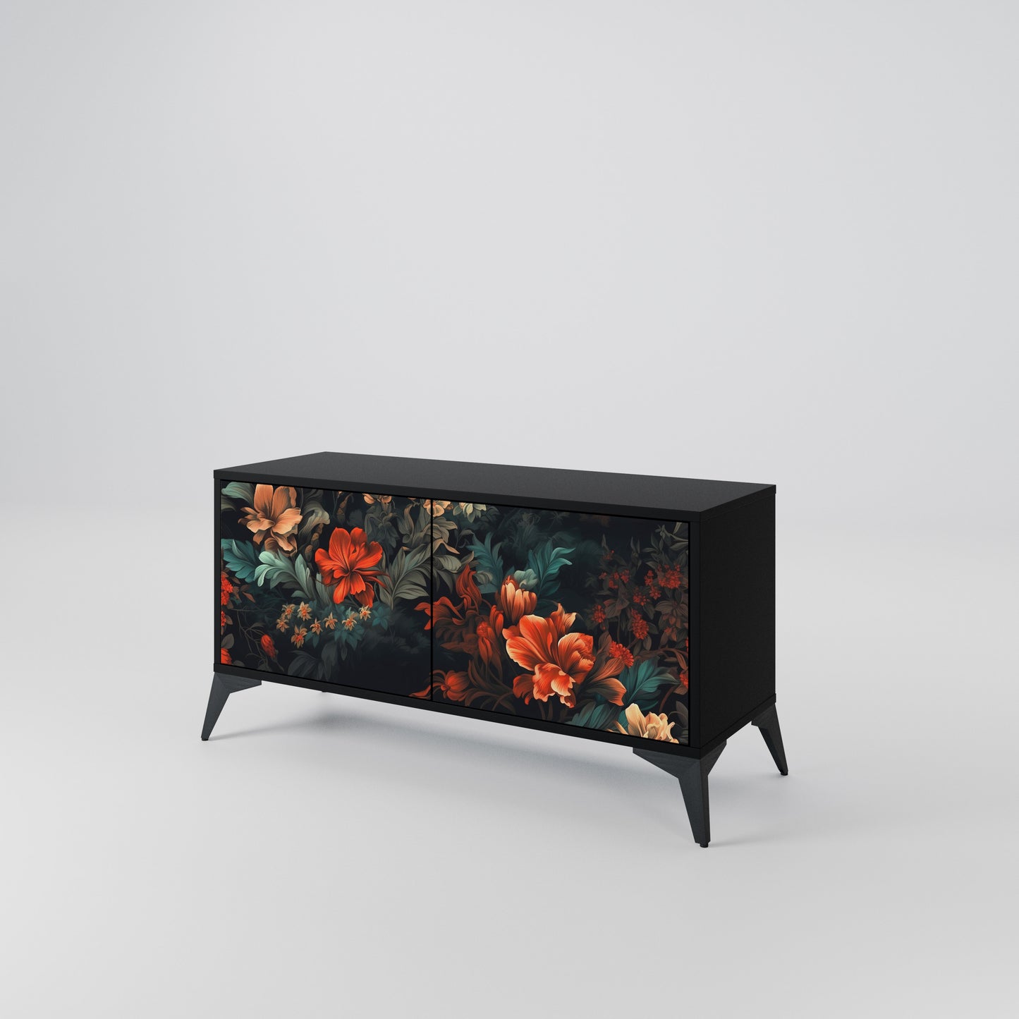 IMAGINARY BLOSSOM Compact 2-Door TV Cabinet