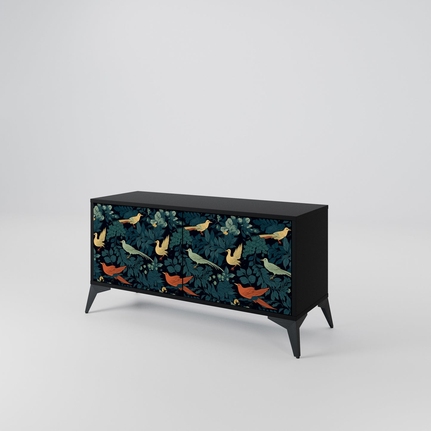 FOWL ORNAMENT Mobile TV Compatto a 2 Ante
