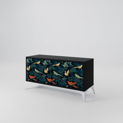 FOWL ORNAMENT Mobile TV Compatto a 2 Ante