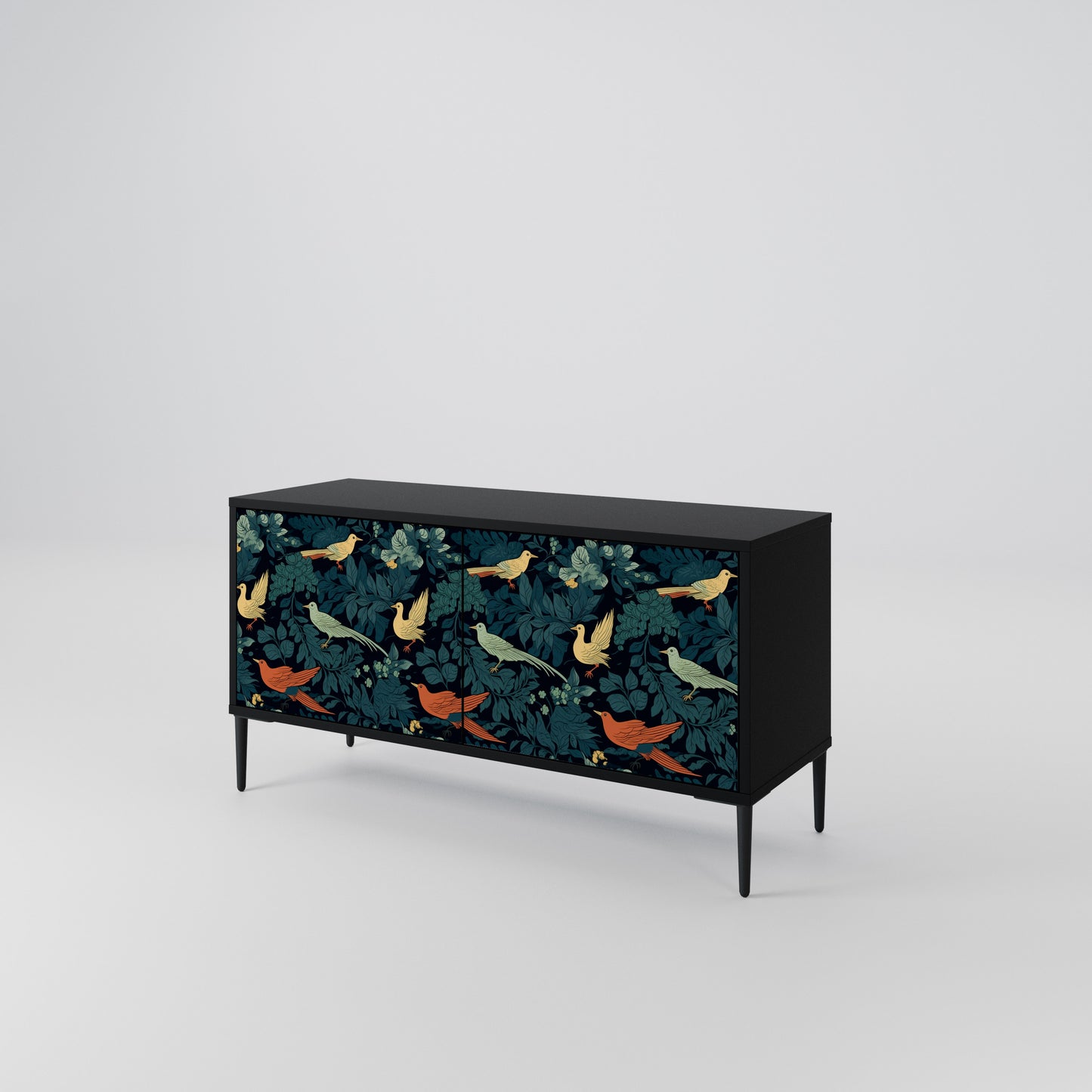FOWL ORNAMENT Mobile TV Compatto a 2 Ante