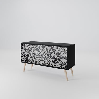 CHARCOAL SPROUT Mobile TV Compatto a 2 Ante