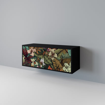 BOTANICAL EMERGENCE Mobile TV Compatto a 2 Ante