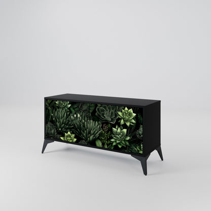 SUCCULENT JUNGLE Mobile TV Compatto a 2 Ante