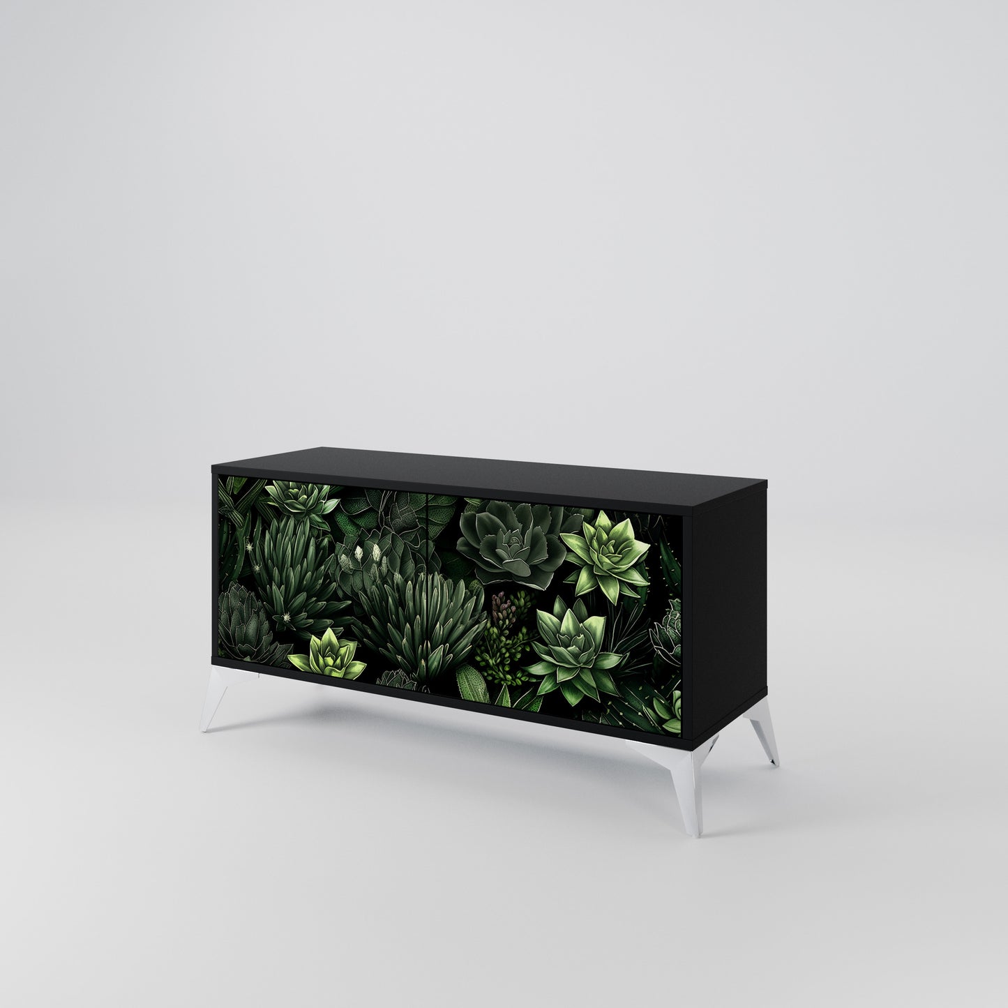 SUCCULENT JUNGLE Mobile TV Compatto a 2 Ante