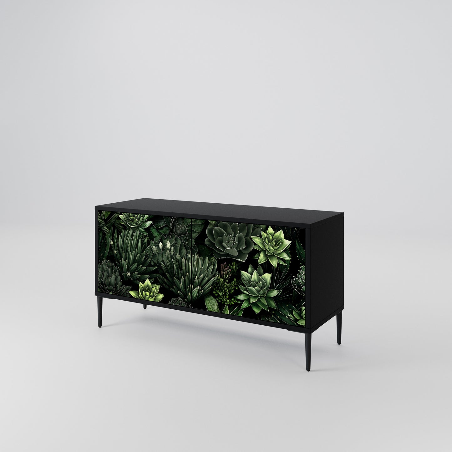 SUCCULENT JUNGLE Mobile TV Compatto a 2 Ante