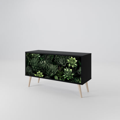 SUCCULENT JUNGLE Mobile TV Compatto a 2 Ante