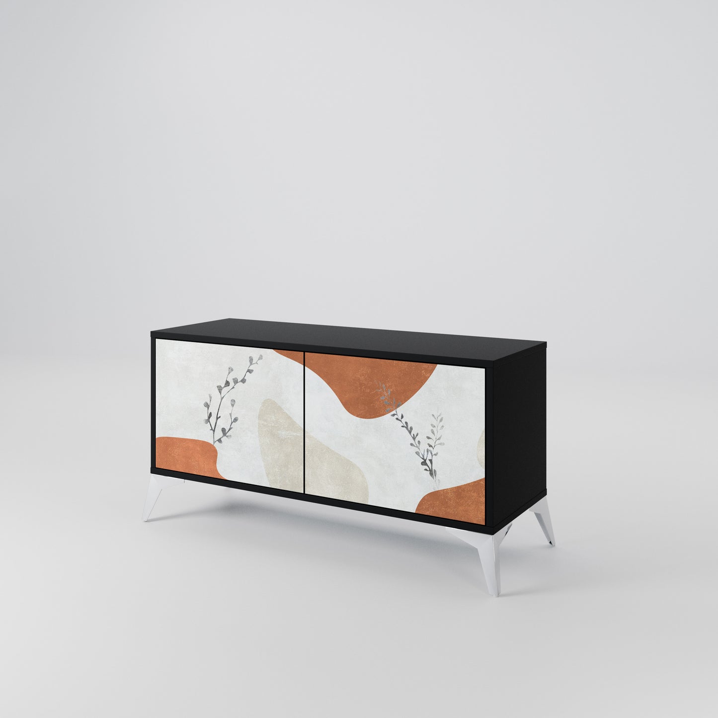 TRANQUIL TWIG Compact 2-Door TV Cabinet