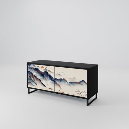 JAPANESE LANDSCAPE Mobile TV Compatto a 2 Ante