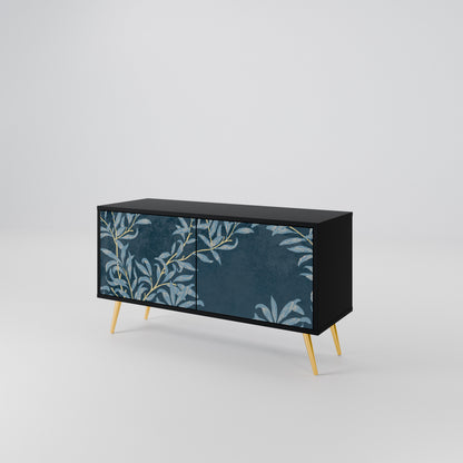BLUE LEAVES Mobile TV Compatto a 2 Ante