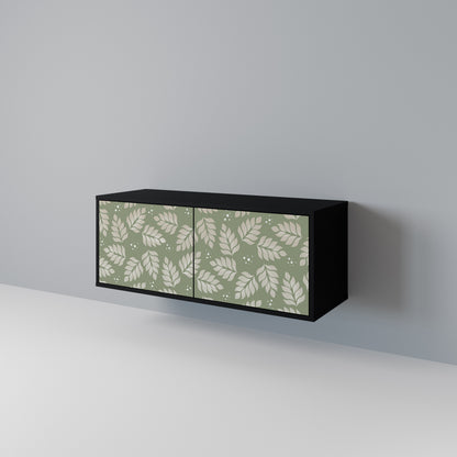 LEAVES ON GREEN Mobile TV Compatto a 2 Ante