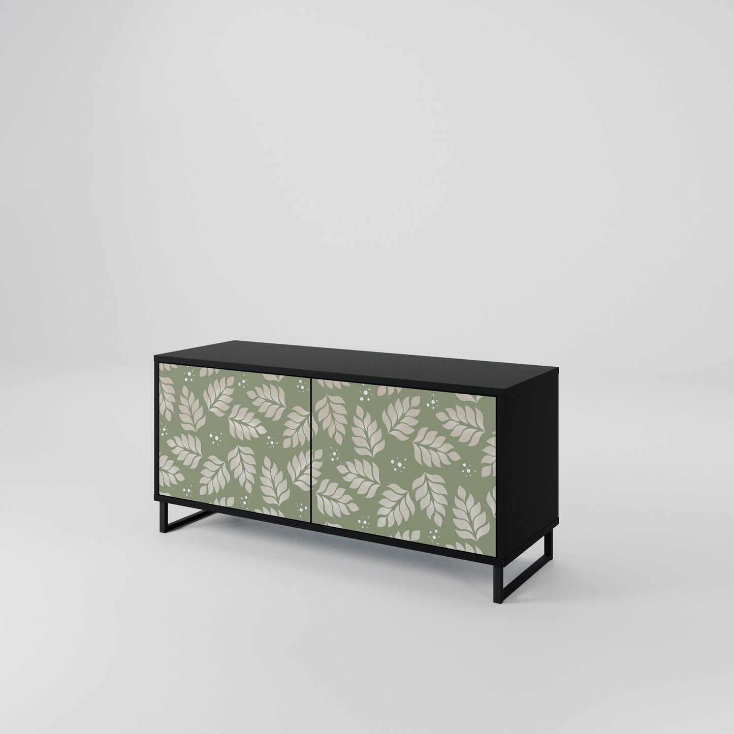 LEAVES ON GREEN Mobile TV Compatto a 2 Ante