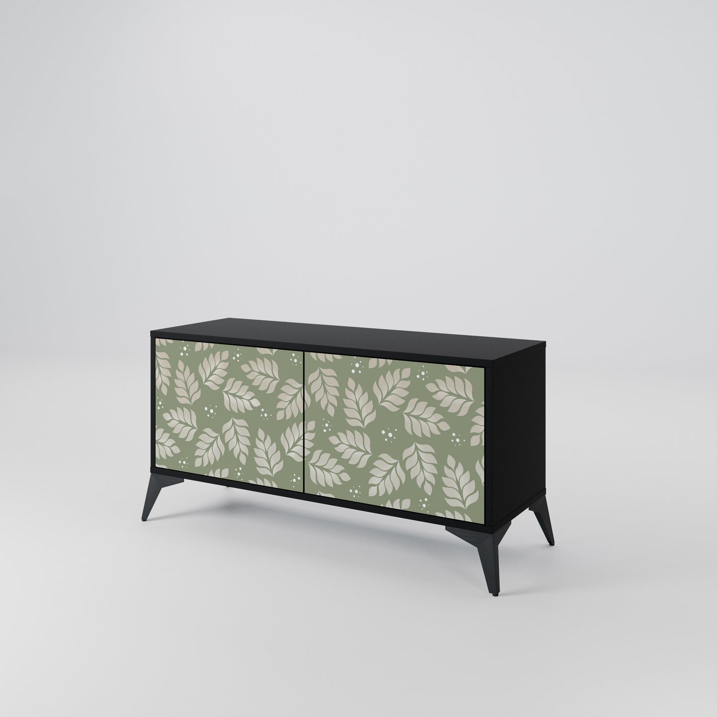 LEAVES ON GREEN Mobile TV Compatto a 2 Ante